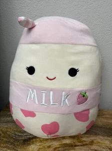 Squishmallows Amelie Strawberry Milk Pink 14” NEW - Picture 1 of 8