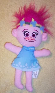 DreamWorks Trolls 9 Zoll Mohn Plüschpuppe Stofftier Kuscheltier Kinderspielzeug 2015  - Bild 1 von 2