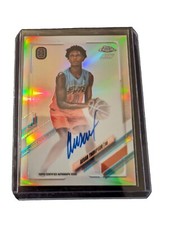 2021-22 Topps Chrome Overtime Elite - Ausar Thompson - Silver Rookie Auto