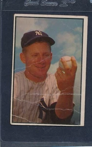 1953 Bowman #153 Whitey Ford Yankees Poor 53B153-71316-1 - Foto 1 di 1