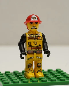 Lego Juniors Figur Feuerwehrmann js001 Fireman Jack Stone 4601 4609 4621 4657 - Bild 1 von 1