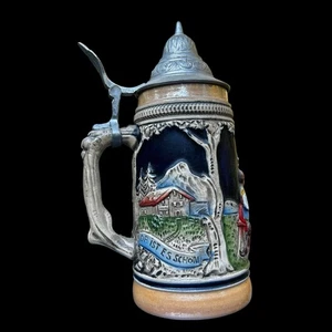 Vintage W Germany DRM Bierstein Krug Alf Der Aun Lied Deutsch - Bild 1 von 11