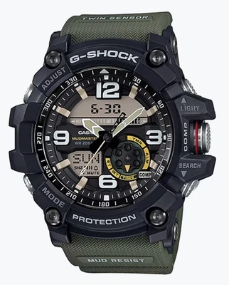 RELOJ CASIO G-SHOCK GG-1000-1A3DR MASTER OF G-LAND MUDMASTER - CORREA VERDE OLIVA Foto 1 de 4