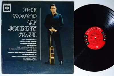 JOHNNY CASH The Sound Of Johnny Cash COLUMBIA LP VG+ 1st press MONO 1962 - Image 1 of 2