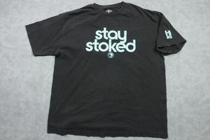 Camisa T&C Surf Designs Para Hombre Extra Grande Negra Stay Stoked Gráfico Hawaii HI 808 - Imagen 1 de 10