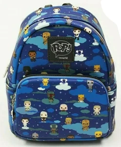 Loungefly Disney Star Wars Funko Pop Mini Backpack Darth Vader Han Solo Luke NEW - Picture 1 of 4