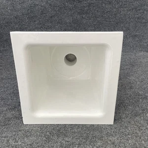 Zurn Z1902 12" x 12" 10" Tiefe Gusseisen Bodenaufnahme Spüle Sani-Flor Neu - Bild 1 von 23