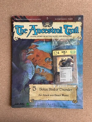 The Ancestral Trail: Issue #5 Bolter, Bird Of Thunder - New Sealed Cards + Uncut - image 1 of 4