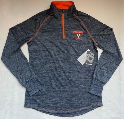 Colosseum University of Virginia Women's 1/4 Zip Pullover Shirt Size Large - Image 1 of 4
