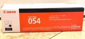 Canon 054 (3024C001) Kaseta z czarnym tonerem / ZAPIECZĘTOWANE PUDEŁKO FACRORY - Zdjęcie 1 z 3