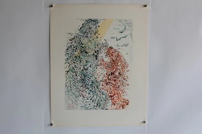 SALVADOR DALÍ Litografía La Divina Comedia Oposición (64197) - Imagen 1 de 4