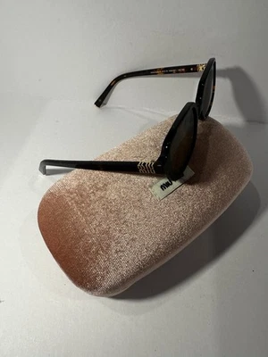 Gafas de sol para mujer Miu Miu Mu 11ZS Regard cuadradas carey marrón, 51 mm Foto 1 de 4