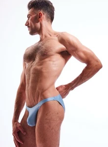 Micro bikini uomo N2N MM51 Montecito - grande blu cielo nuovo con etichette - Foto 1 di 4