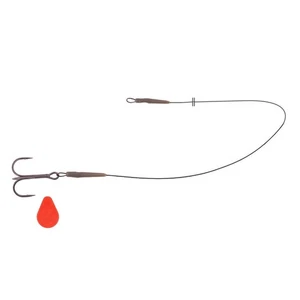 Zeck Treble Rig | Deadbait Avance 45 cm pesca en posa y montaje básico cebo pez - Imagen 1 de 3