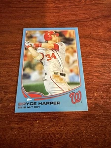 2013 Topps Novato del Año Wal-Mart Azul Paralelo #369 Bryce Harper - Imagen 1 de 2