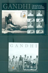 Micronesia - Sc# 909-10. 2011 Gandhi. MNH $6.90. - Picture 1 of 1