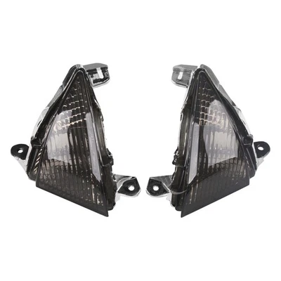Indicadores de señales de giro delanteras aptos para Kawasaki ZX10R 2006-2007 ZX6R 2007-2012 Foto 1 de 4