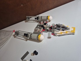 LEGO 7150 Star Wars Y-wing Incomplete Vintage Lego Set