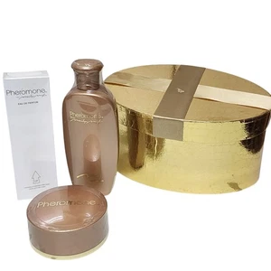 Marilyn Miglin Pheromone Perfume, Body Lotion, Gold Dust with Boxes - Picture 1 of 7