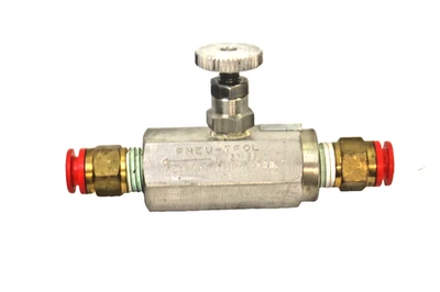 PNEU-TROL N 2095 FLUID 3000 Stainless Steel Pneumatic Needle Valve - Image 1 of 4