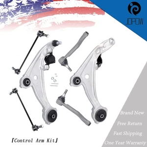 Kit de 6 brazos de control y barra estabilizadora y barras estabilizadoras K750094 para Nissan Altima 2007-12 2013 - Imagen 1 de 12