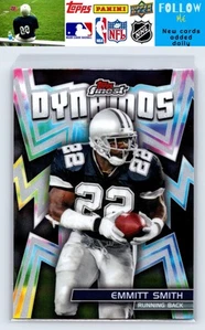 2024 Finest #DYN-25 Emmitt Smith Dynamos - Picture 1 of 2