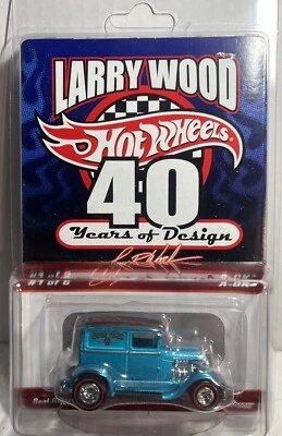 Hot Wheels Larry Wood 40 Years of Design A-OK #3450/7500 W/case - Image 1 of 4
