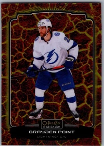 22-23 O-PEE-CHEE PLATINUM HOT MAGMA BRAYDEN POINT /499 #164 TAMPA BAY LIGHTNING - Picture 1 of 2