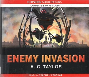 A.G. Taylor - Enemy Invasion (8xCD Audiobook 2012) Unabridged; Superhumans #3 - Picture 1 of 2