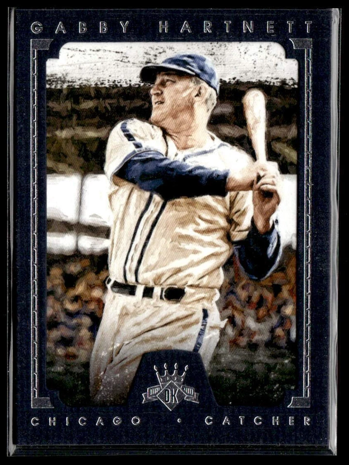 2016 Panini Diamond Kings #30 Gabby Hartnett Silver /99 - Image 1 of 2
