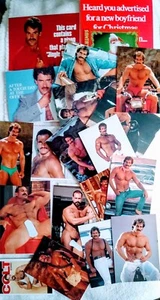 Vintage COLT STUDIO Jim French Hot Bodz Greeting &Postcard Big LOT GAY INTEREST - Picture 1 of 21