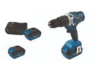 Laser 8011 Cordless Variable Speed Impact Drill 20V + 2x 4Ah Li-Ion +Charger