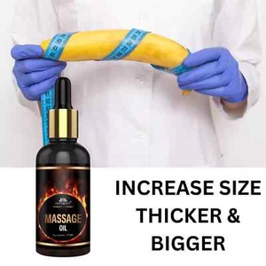 (PACK DE 3) XXXL Aceite Natural Tamaño Africano ¡PLUMA!S Con 100% Resultado Envío Gratis - Imagen 1 de 7