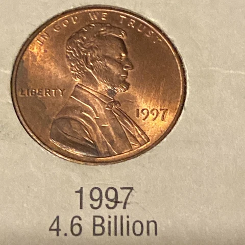 1997 P Lincoln Memorial Cent • Buy 10 Get 50% Off • #11-0623 Cover