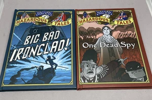 LOT 2 nathan hale hazardous tales big bad ironclad one dead spy Mid Grade Signed - Picture 1 of 16