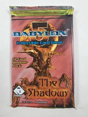 1998 Precedence Babylon 5: The Shadows 12 Cards Unopened Cello Pack - Изображение 1 из 2
