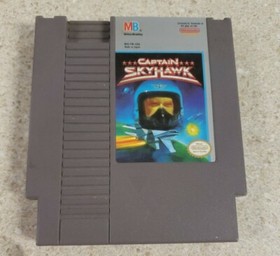 Cartucho de juego Captain Skyhawk Nintendo NES limpio y probado funciona muy bien 