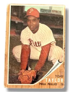 1962 Topps Tony Taylor - Picture 1 of 2