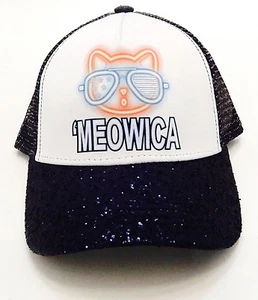 CAPPELLO CLAIR'S BIANCO E BLU REGOLABILE MEOWEICA NUOVO! - Foto 1 di 4
