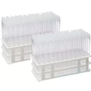 Reagenzglas-Set, 16 x 150 mm, Styropor, Röhrchen/Kappen/Gestell. 60er Set (20er Koffer) - Bild 1 von 1