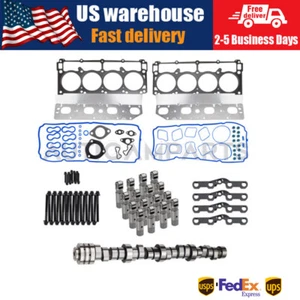 Fit For 09-15 Dodge Ram 1500 5.7L MDS Hemi lifters and Camshaft Head Gaskets Kit - Picture 1 of 11