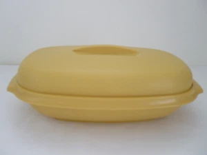 Vintage Tupperware 4-Piece Gold Vegetable Rice Steamer Strainer Server #1273 - Picture 1 of 13