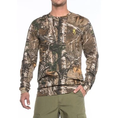 Camisa Browning Hell's Canyon Realtree Xtra Camuflada Caza L/S - Elige Talla - ¡NUEVA! Foto 1 de 2