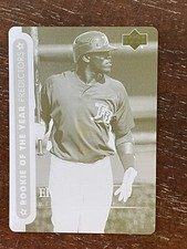 2007 Upper Deck Elijah Dukes RC SERIES 2 YELLOW PRINTING PLATE 1/1  *Noles2148*