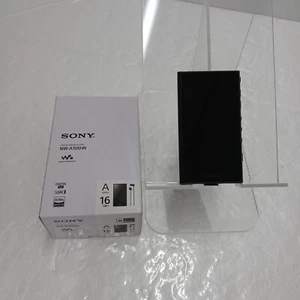Reproductor de audio de alta resolución Sony NW-A105 B negro Walkman 32 GB nada auricular usado - Imagen 1 de 4