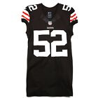 2013 Issued D'Qwell Jackson Nike Cleveland Browns #58 Autographed Jersey