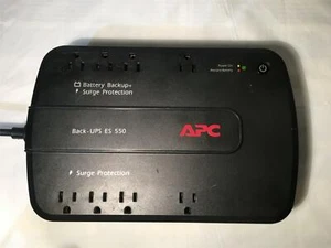 APC BACK-UPS ES550 BE550G. BATTERY BACKUP, SURGE PROTECTION - Picture 1 of 8