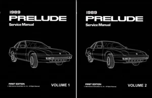 1989 Honda Prelude (Includes Si) Shop Service Repair Manual - Picture 1 of 8