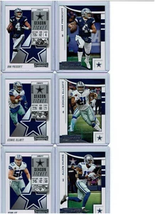 2018 Contenders Football Dallas Cowboys (3) Cards + 2018 Rookies & Stars 3 Cards - Picture 1 of 1