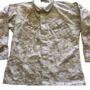 Tru Spec Mens Shirt Jacket XL Camouflage Buttoned Long Sleeves Elbow Patches - Picture 1 of 14